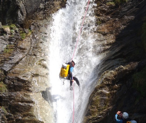 Curso de barranquismo avanzado en Sierra de Guara