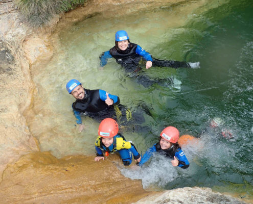 Multiaventura en familia alquézar