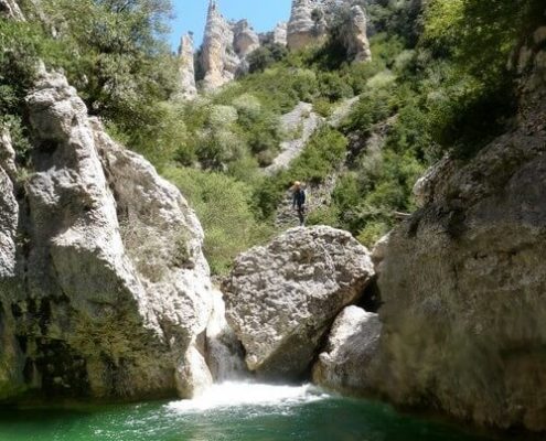 Saltos Cañón Mascún -Guara